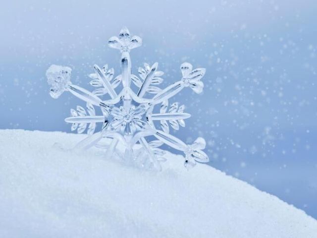 υγρό και ξηρό χιόνι