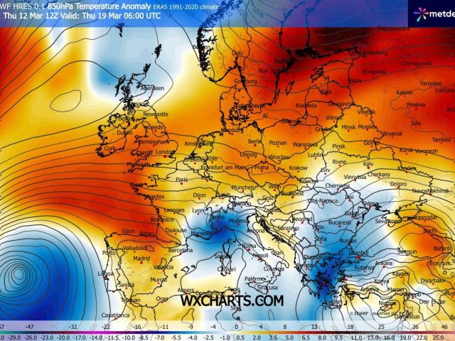 κρύο τέλος Μαρτίου