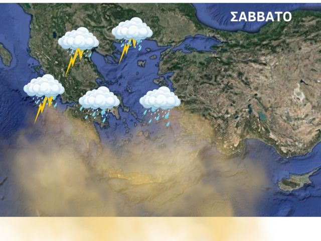λασποβροχές και χαλάζι